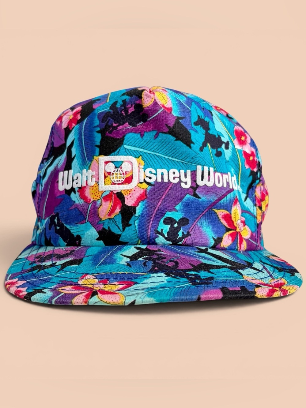 Goofy’s Hat Co. Walt Disney World Mickey Mouse Retro HTF 90s USA Snapback Cap